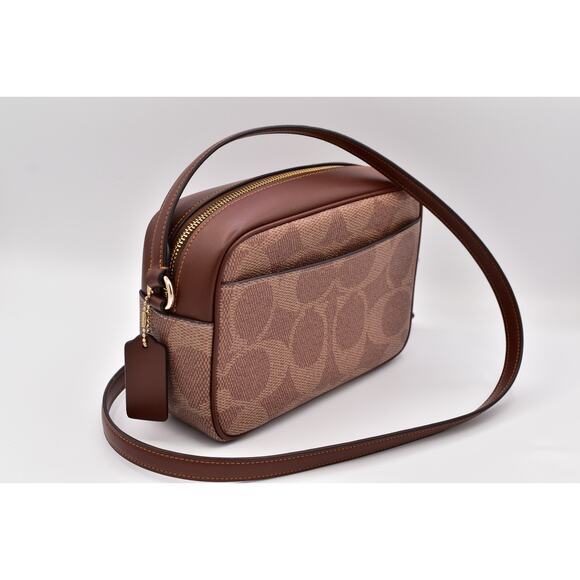 Coach Jamie Camera Bag In Signature Canvas With Halloween Print Pumpkin NWT 2025 - Picture 10 of 16